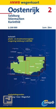 Meer informatie over ANWB Wegenkaart Oostenrijk 2