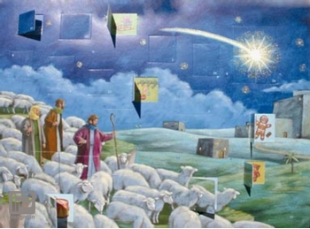 Meer informatie over Adventskalender Herders in de kerstnacht 4 ex