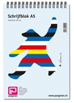 Meer informatie over Jan Snoeck schrijfblok met kopspiraal gelinieerd formaat A5 100 vel