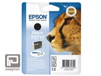 Meer informatie over Epson inkjet cartridge T0711 (cheetah) zwart